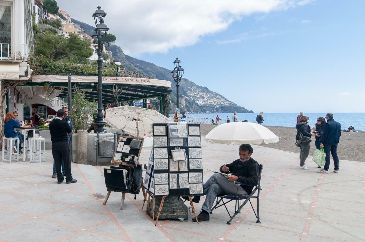 Casa Il Capriccio, Spiaggia Grande Positano Villa Екстериор снимка
